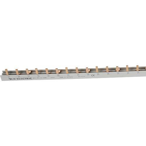 Steg-Verdrahtungsschiene, 3polig, 10mm², 57TE 111040 K electric, passend für ABB
