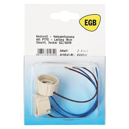 SB Hochvolt-Fassung GZ/GU10 / T250