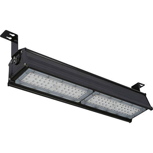 EGB LED-Strahler 'PRObay-linear' 100W 5000K 13.700lm, inkl. Linsen 60x90°, IK08, dimmbar 1-10V