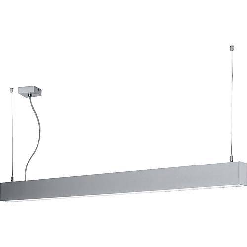 LED-Decken- und Pendelleuchte silber 3000K 30W HL 6-1634/1140mm Alu 3000K