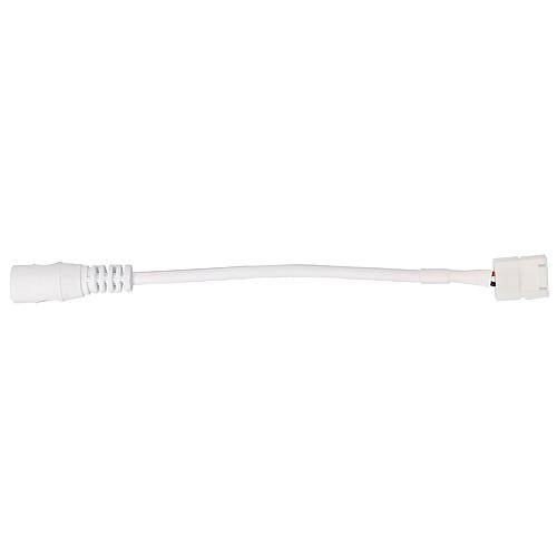 EGB Einspeise-Zuleitung für LED-Stripes 8mm, weiß