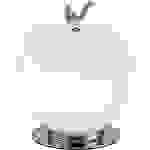 LED-Tischleuchte Apfel weiß/verchromt 3762-30-138
