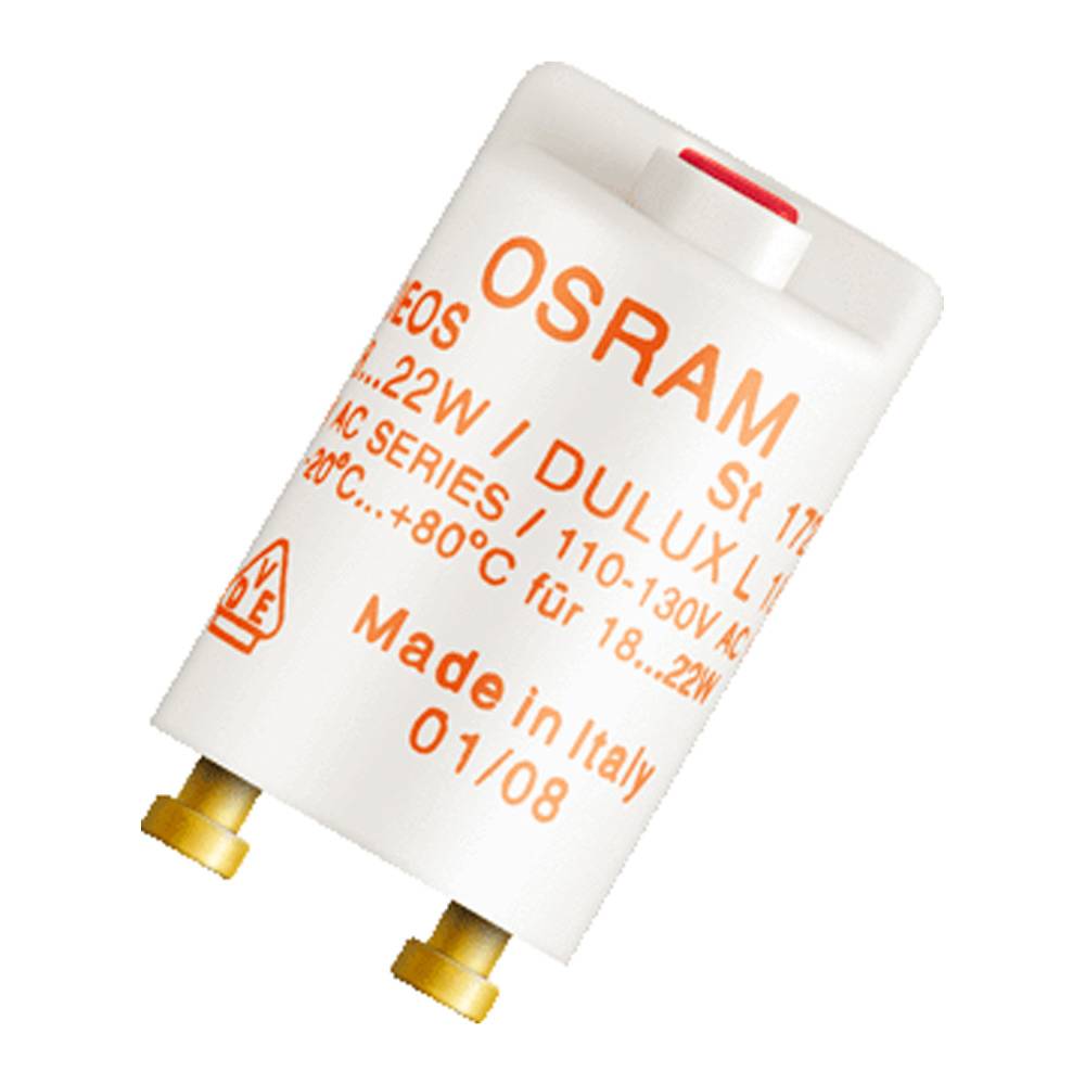 OSRAM HOMELIGHTING Leuchtstoffröhren Starter ST 172/220-240 8XTRY25 230 V 22 W (max)