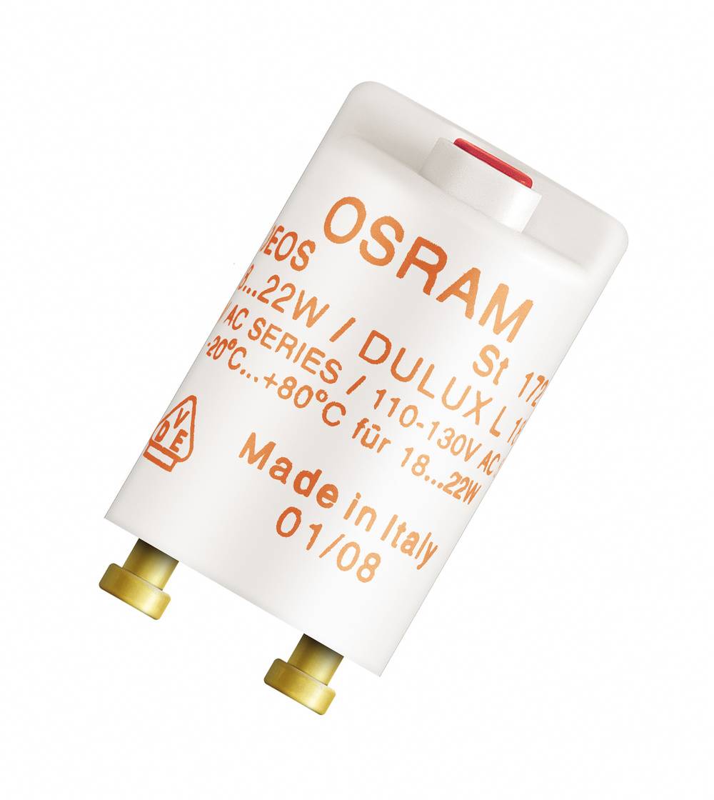 OSRAM HOMELIGHTING Leuchtstoffröhren Starter ST 172/220-240 8XTRY25 230 V 22 W (max)