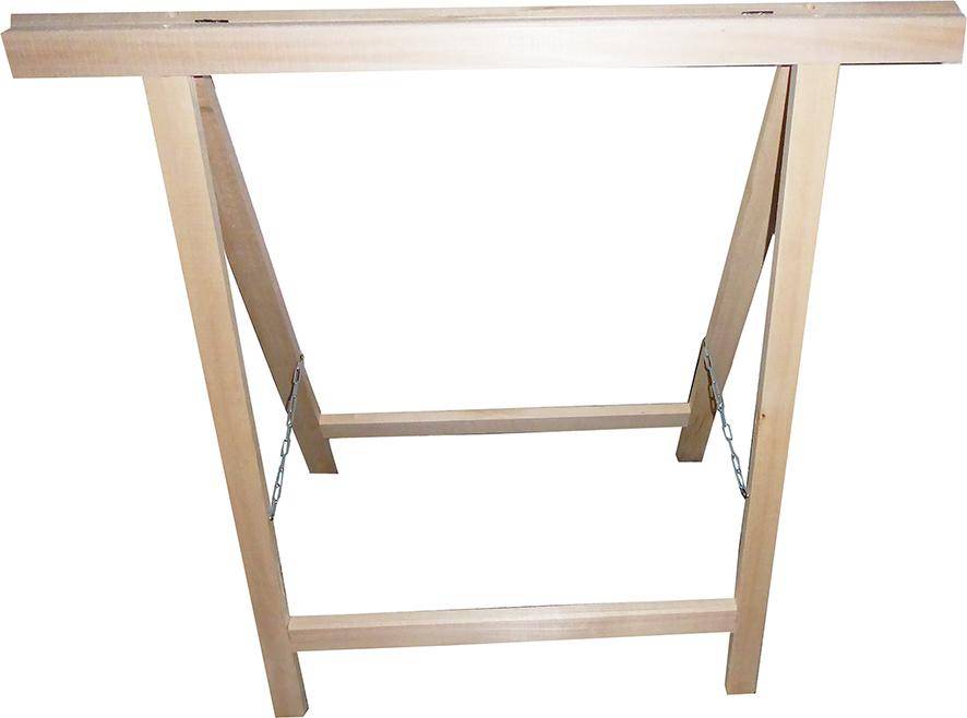 Holzklappbock 75x75cm, klappbar, Universal