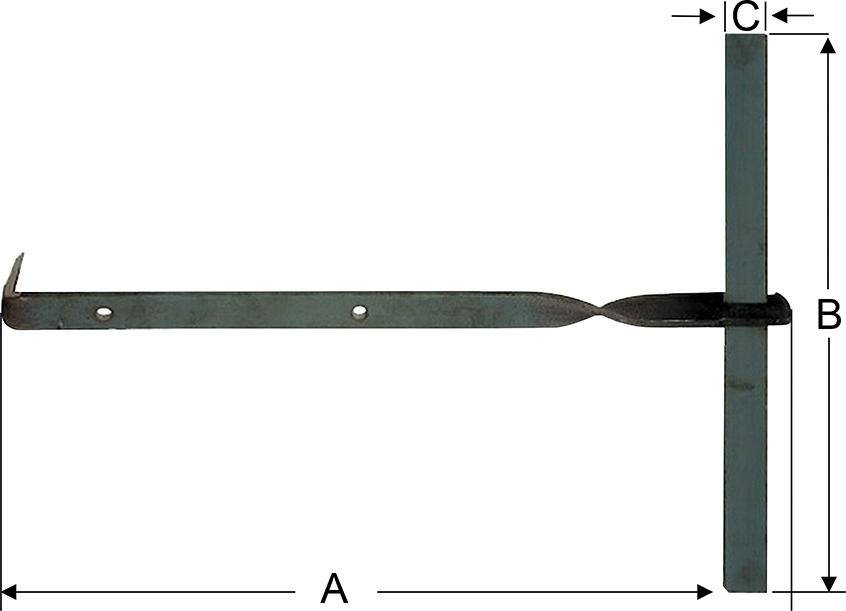 Balkenanker Größe 0, tzn 450 x 26