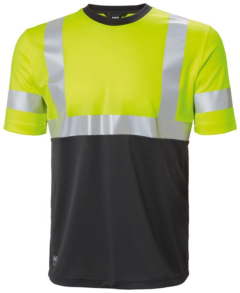 Warn-T-Shirt ADDVIS, gelb, Gr.XL