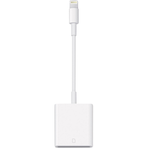 Apple iPhone, iPad Adapter [1x Lightning-Stecker - 1x SD-Karten-Slot] 0.10 m Weiß
