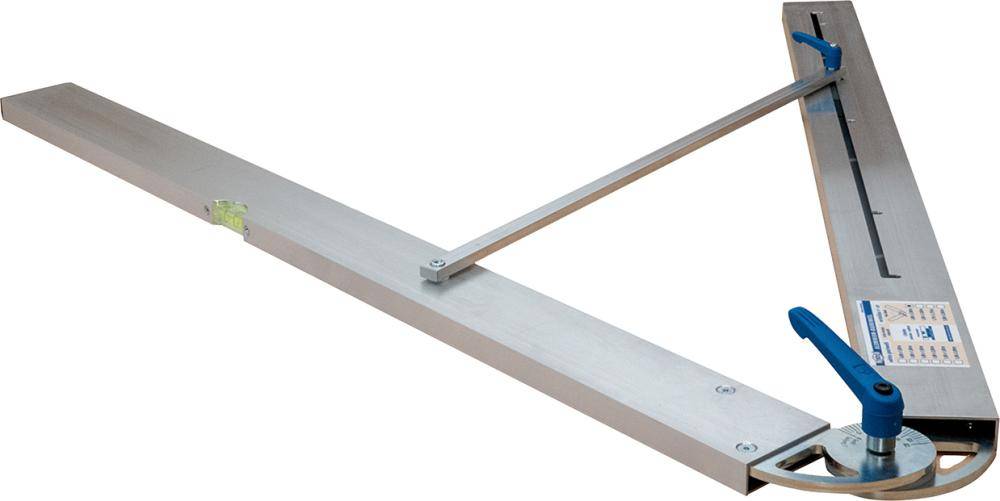 Bauwinkel 100 cm zusammenklappbar 120°