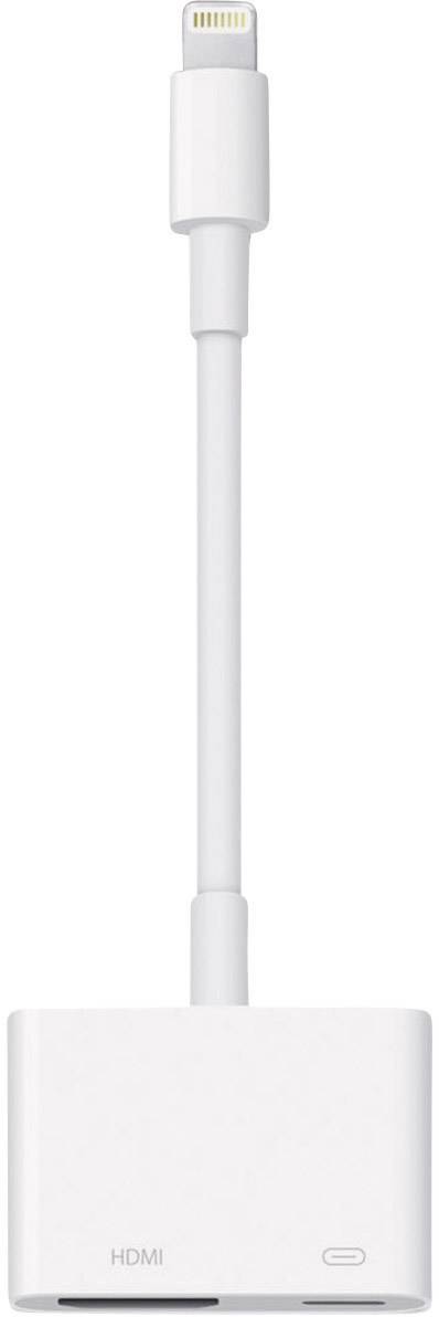 Apple iPad, iPhone, iPod Adapter [1x Apple Lightning-Stecker - 1x HDMI-Buchse] 0.10 m Weiß