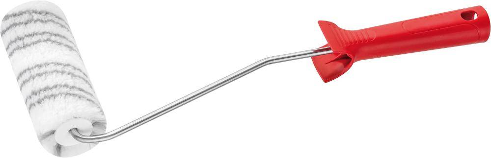 Farbroller glatt 12 cm 1K Griff lang