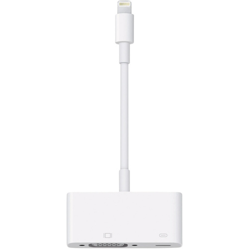 Apple iPad/iPhone/iPod Adapter [1x Lightning-Stecker - 1x VGA-Buchse] 0.10m Weiß