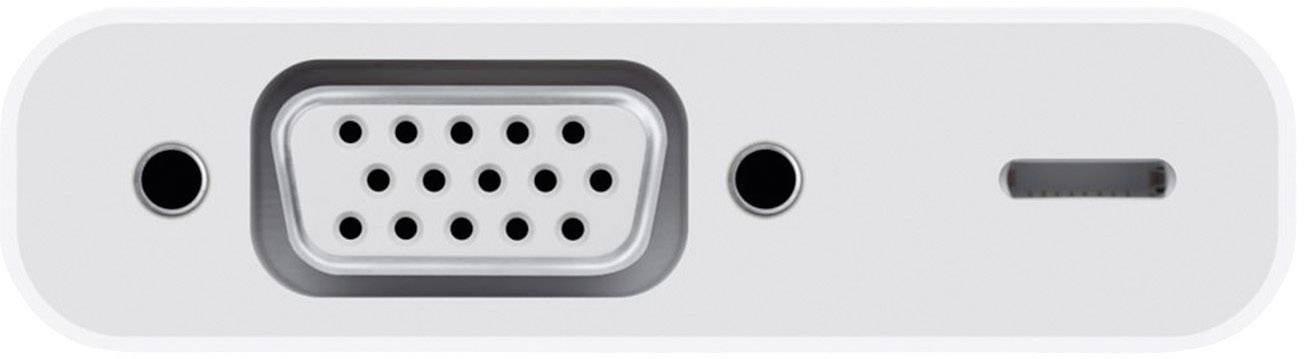 Apple iPad, iPhone, iPod Adapter [1x Lightning-Stecker - 1x VGA-Buchse] 0.10m Weiß