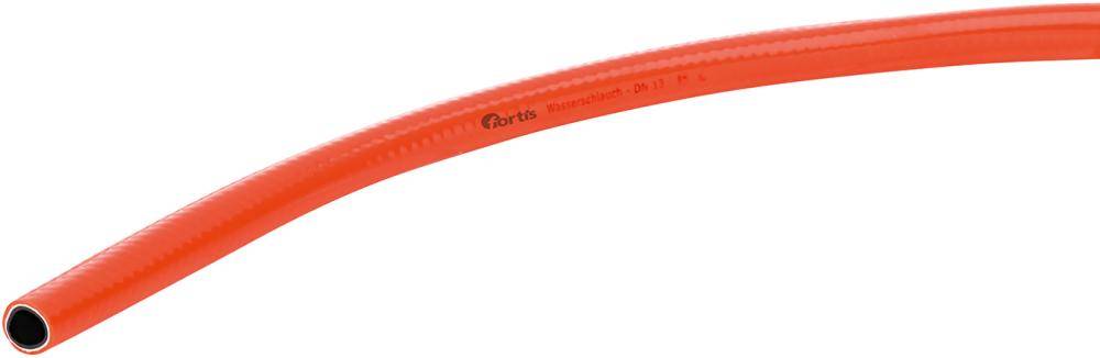 SicherheitswasserschlauchPVC, leuchtorange, 12,5x2,75mm, 50m FORTIS