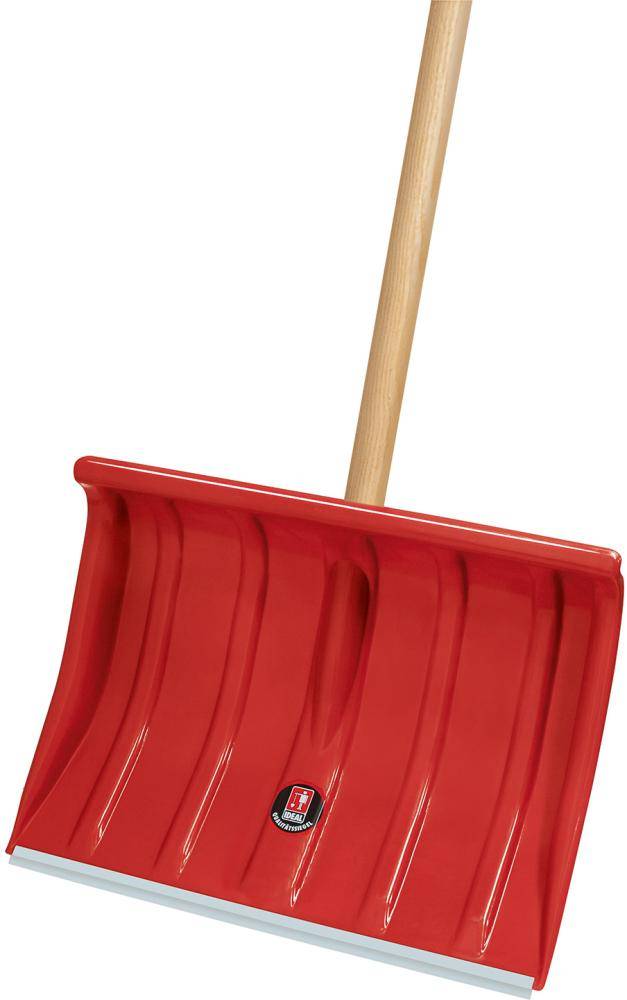 Schneeräumer Kunststoff mit Stiel 50 cm breit