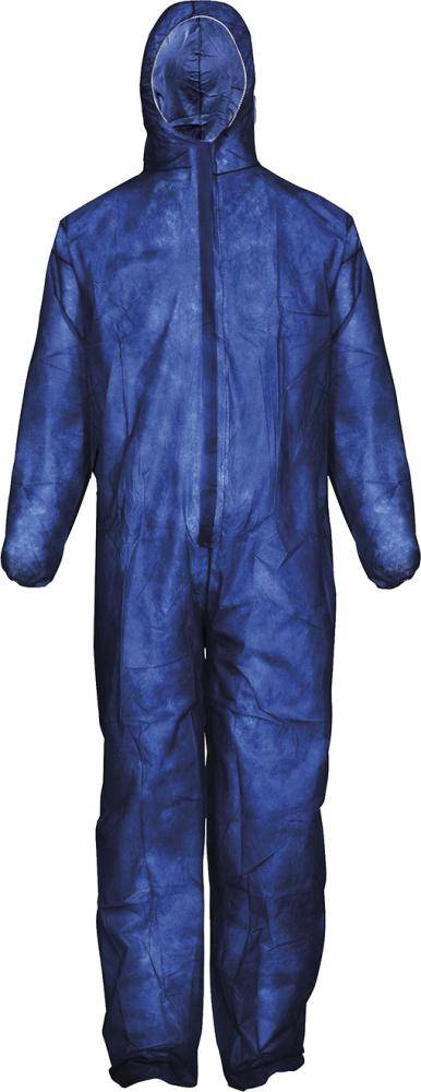 Overall, PP, 50 g/qm, Gr. L, blau