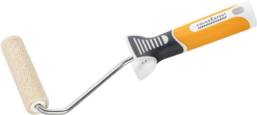 Lackier-Roller 10 cm 3K Griff abgewinkelt