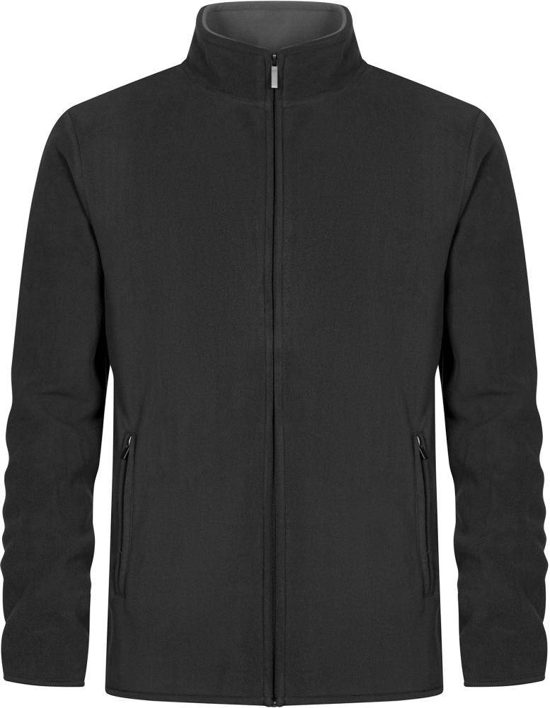 Fleecejacke, charcoal-grey, Gr.S