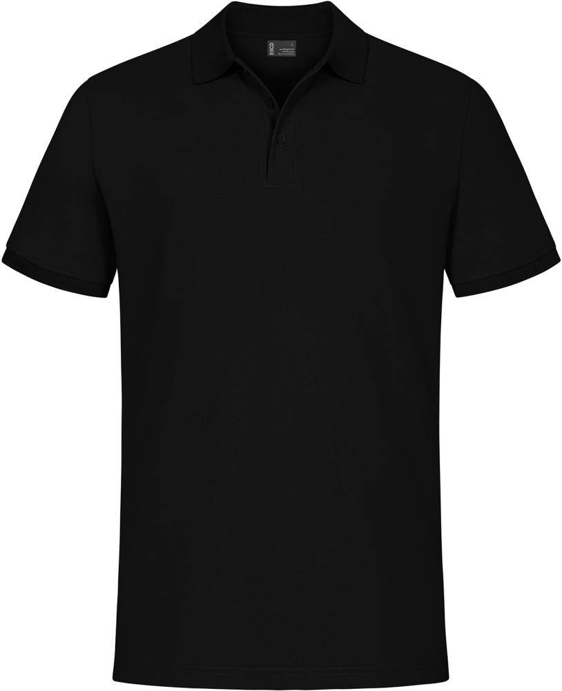 Poloshirt, schwarz, Gr.M