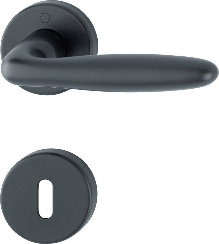 Hoppe Türbeschlag Verona, 1510/42KB/42KBS, F9714M,OB,37-47