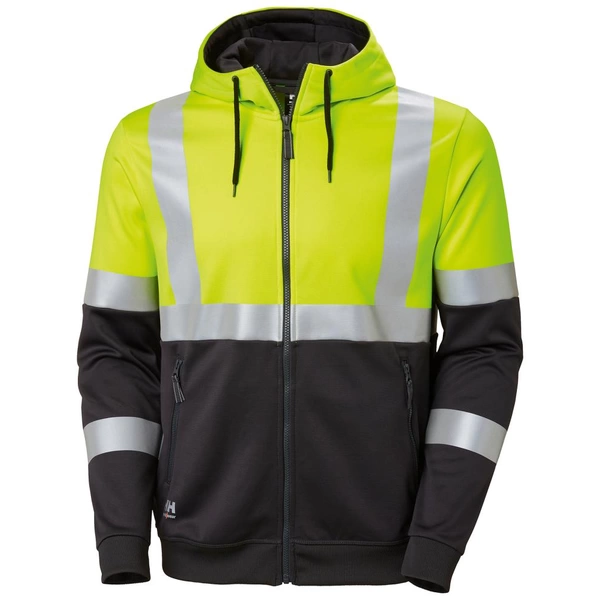 Warn-Hoodie, gelb, Gr.XL Warn-Hoodie, gelb, Gr.XL