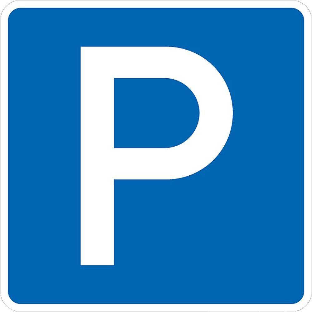 Verkehrszeichen 314, 600x600 mm, Parken, RAL-Gütezeichen Folie RA1