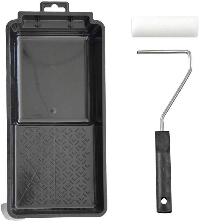 Lackier-Rollerset 11 cm 1K Griff mit Wanne