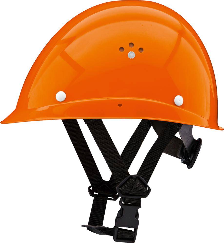 Maststeigerhelm, verkehrsorange