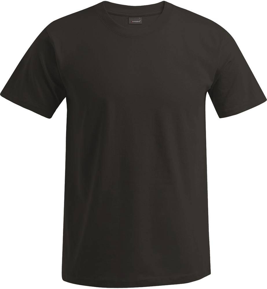 T-Shirt Premium, charcoal, Gr.3XL