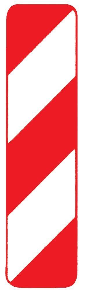 VKZ.605-10, 1000x250mm Leitbaken linksweisend RAL-Gütezeichen Folie RA1