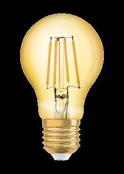 Radium Lampenwerk LED-Lampe E27 gold RL-A63824CE27FILGold