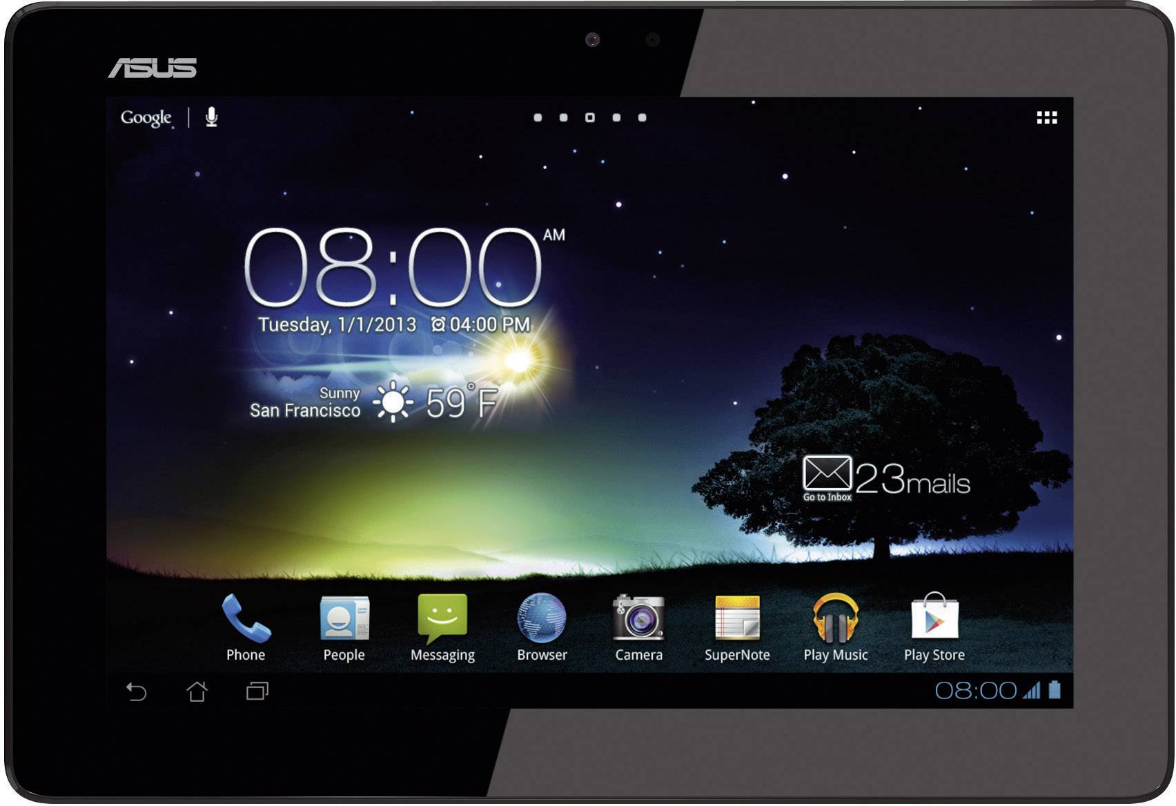 Asus 64 GB Schwarz 25.7 cm (10.1 Zoll) Android™ 4.0