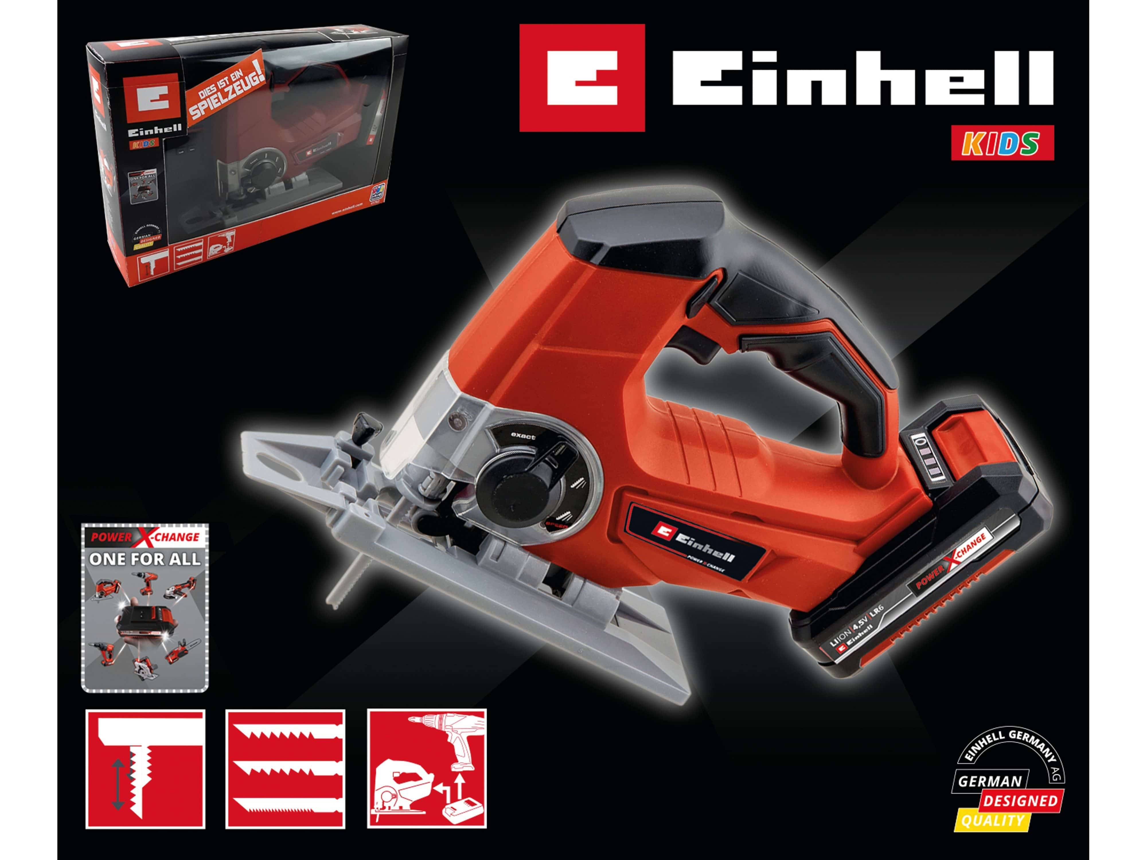 Happy People Einhell Kids Stichsäge mit Batterie, Weiss