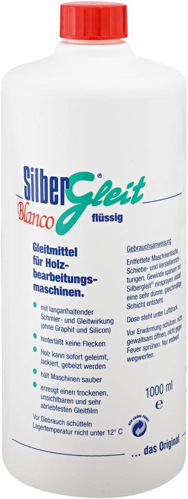 Gleitmittel flüssig 1000ml Flasche SilberGleit Blanco