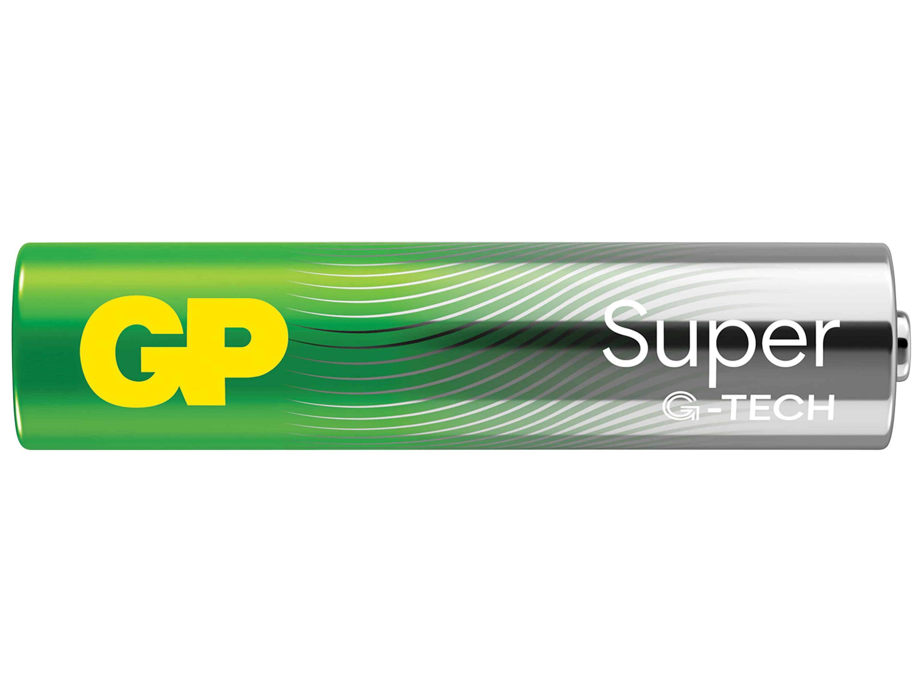 GP Super Micro (AAA)-Batterie Alkali-Mangan 1.5V 24St.