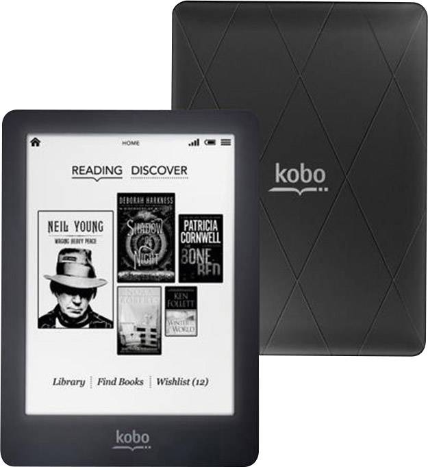 KOBO Glo eBook-Reader 15.2 cm (6 Zoll) Schwarz