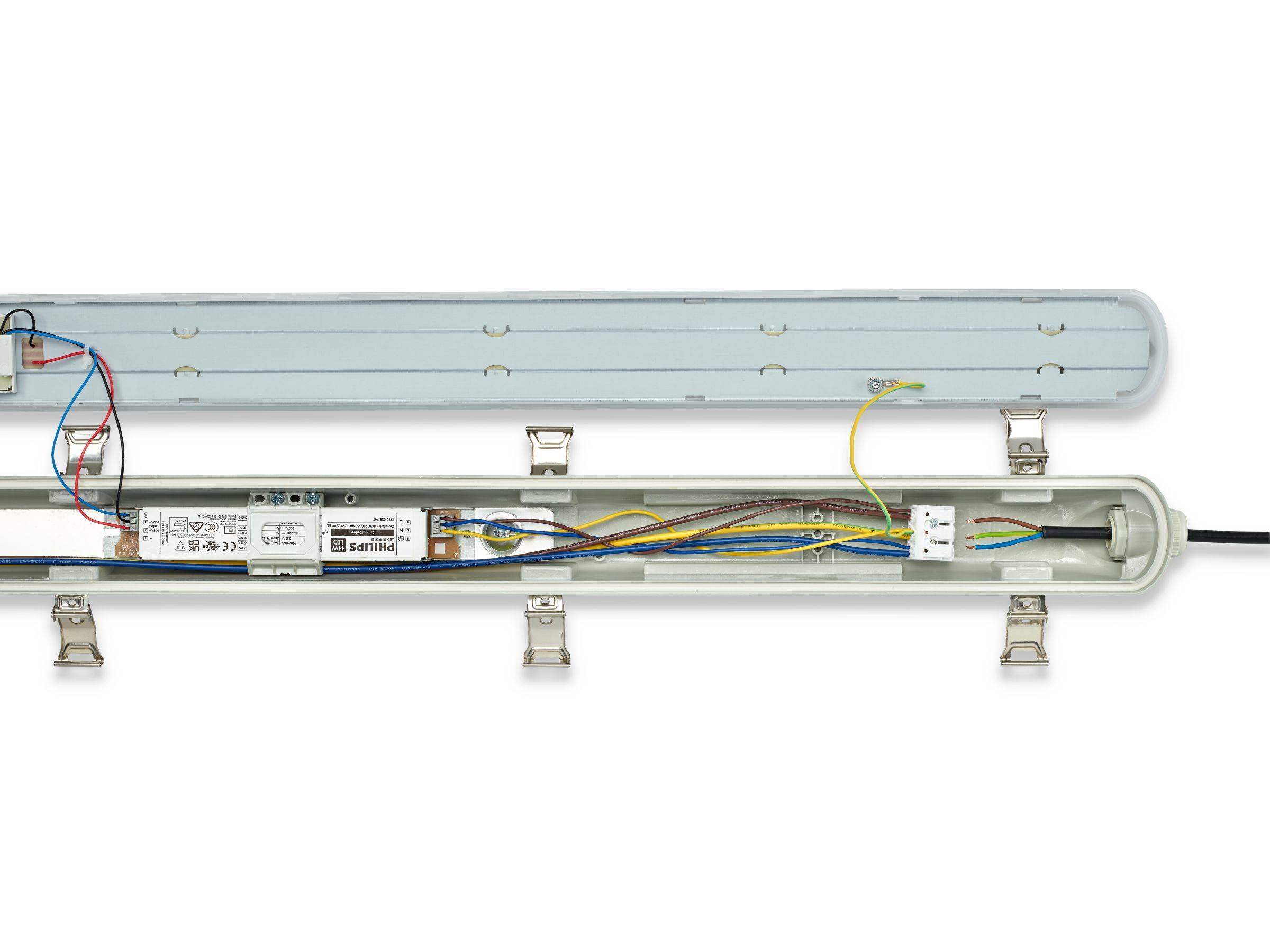 PHIL Ledinaire FR-Leuchte WT065C PC IP65 L=1200mm 23/42W 2900/4800lm 4000K Techn.Licht/Wohnraum