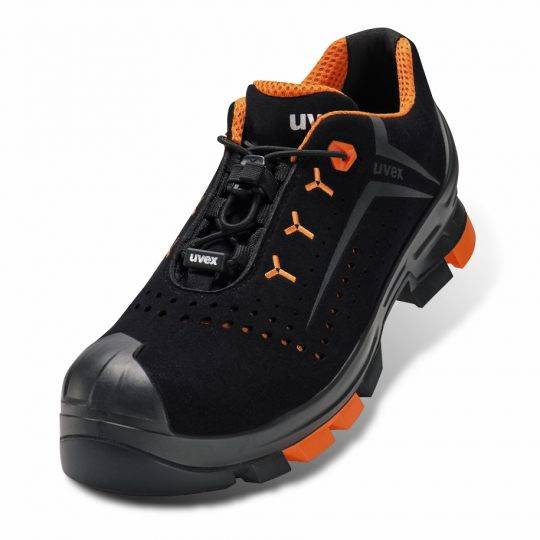 65012 - Unisex - Erwachsener - Sicherheitsschuhe - Schwarz - Orange - ESD - P -