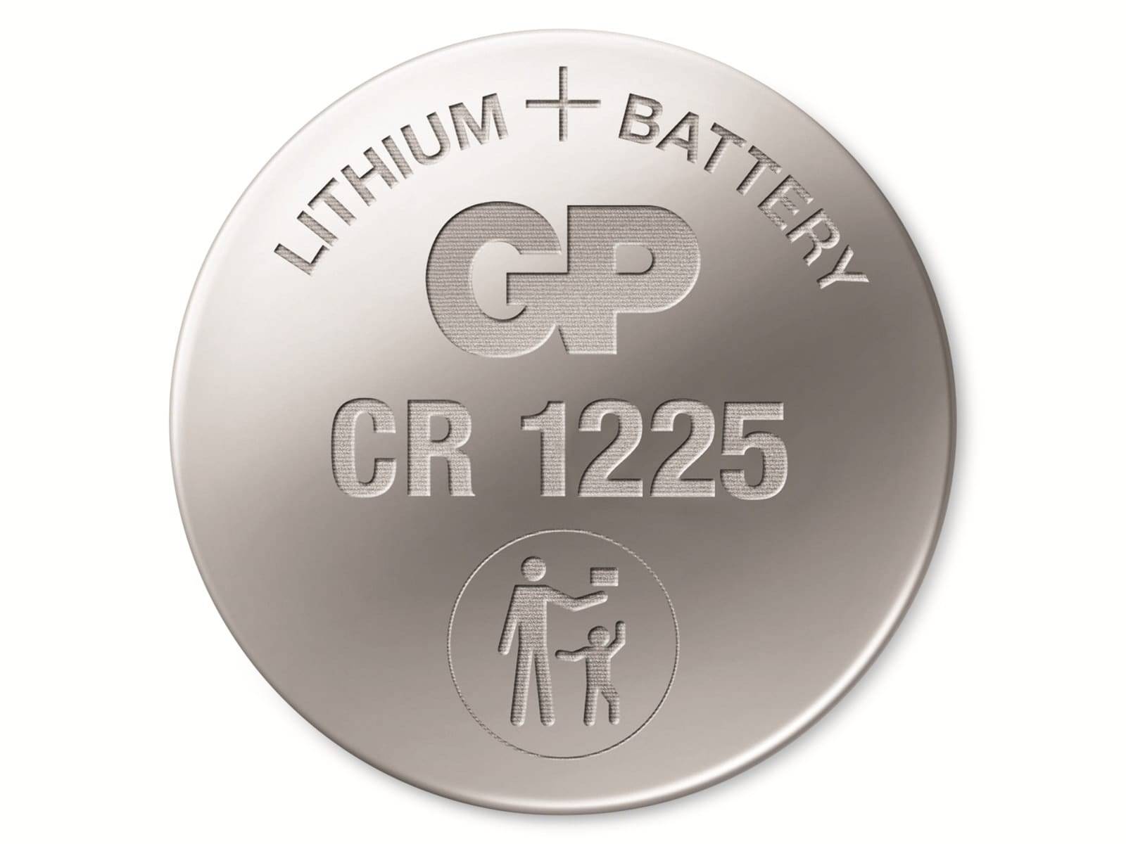 GP Knopfzelle CR 1225 3 V 1 St. 62 mAh Lithium GPCR1225STD255C1