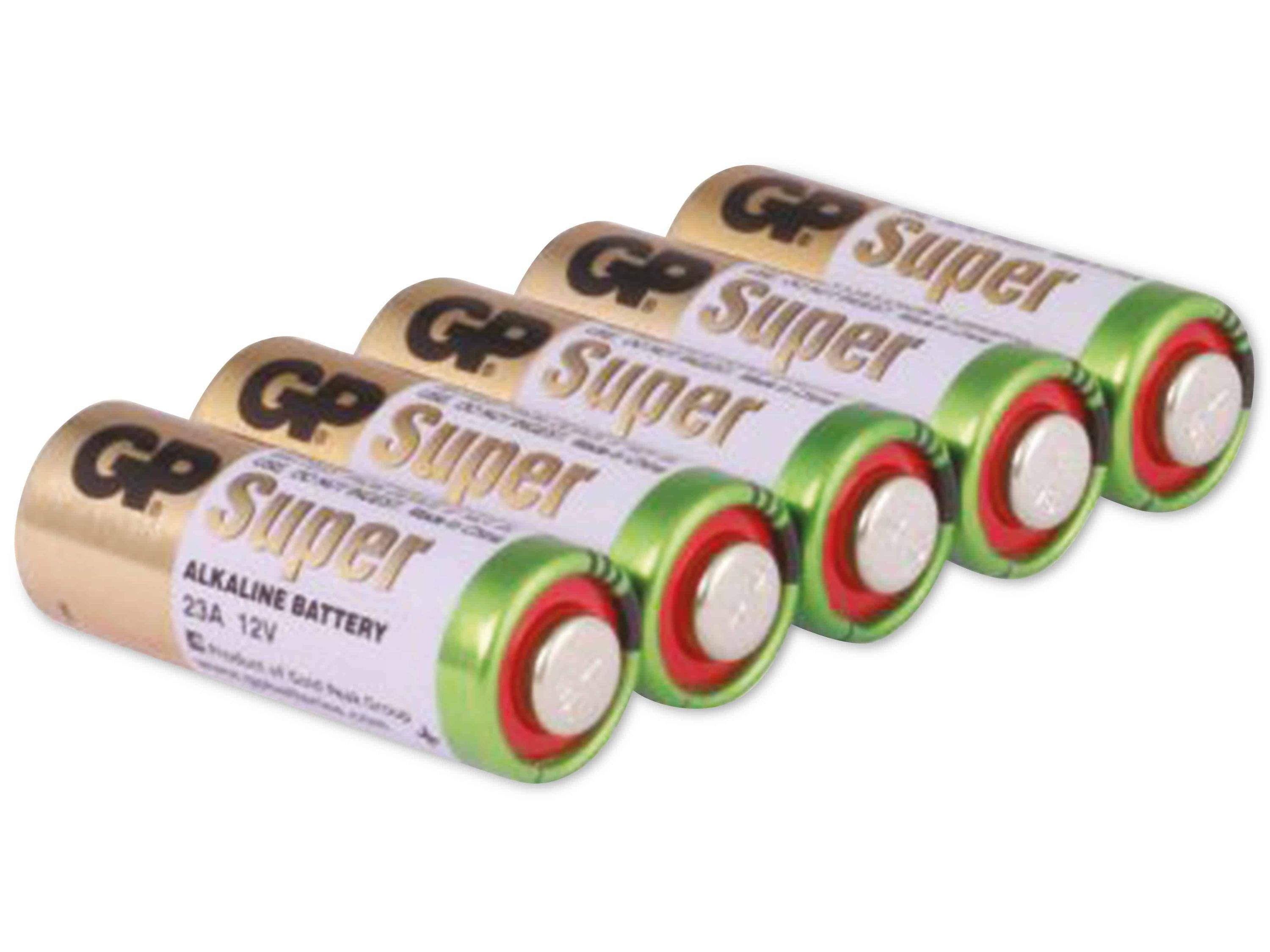 GP Super Spezial-Batterie 23 A Alkali-Mangan 12 V 38 mAh 5 St.