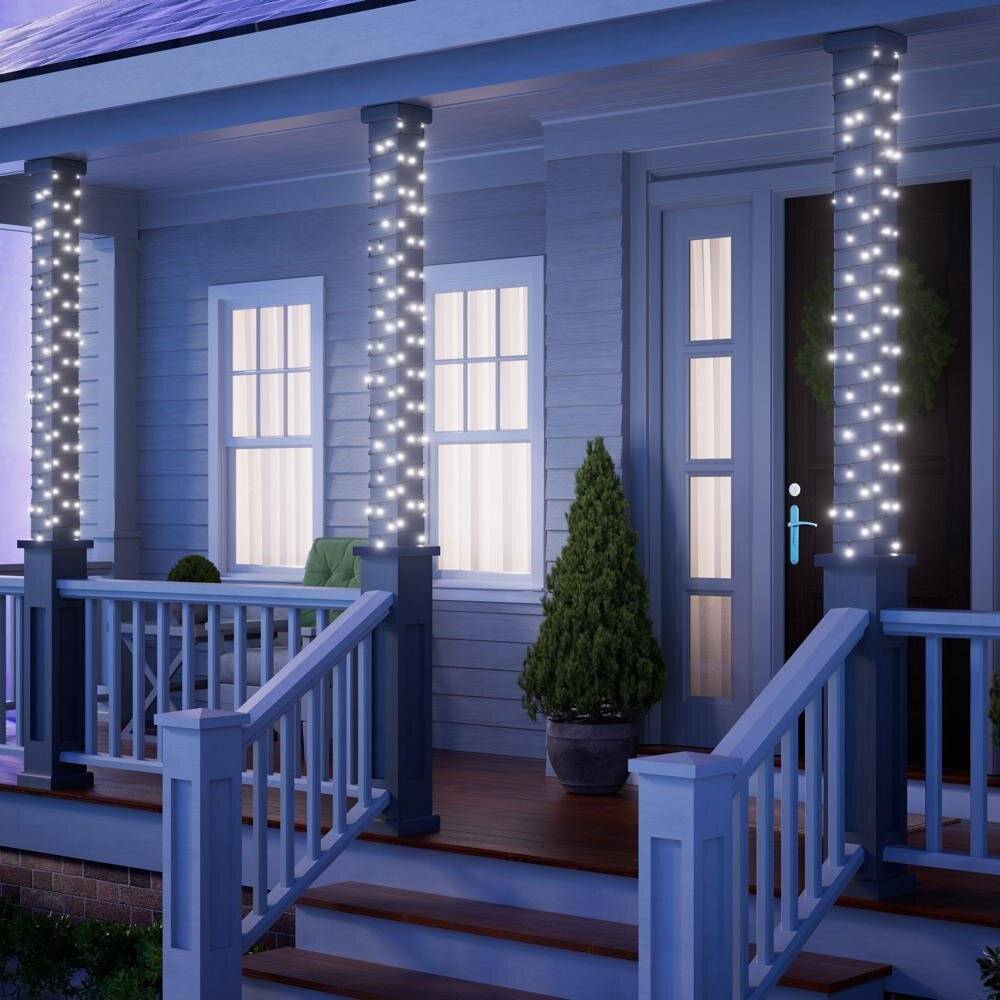 Nanoleaf LED Lichterkette Holiday String Lights RGBW 20M 250Leds in Schwarz 18W 250lm IP44