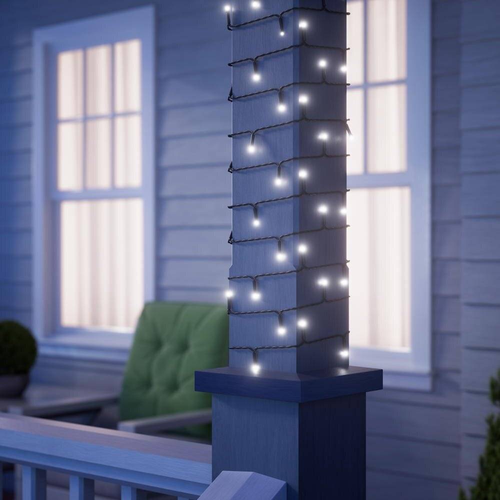 Nanoleaf LED Lichterkette Holiday String Lights RGBW 20M 250Leds in Schwarz 18W 250lm IP44