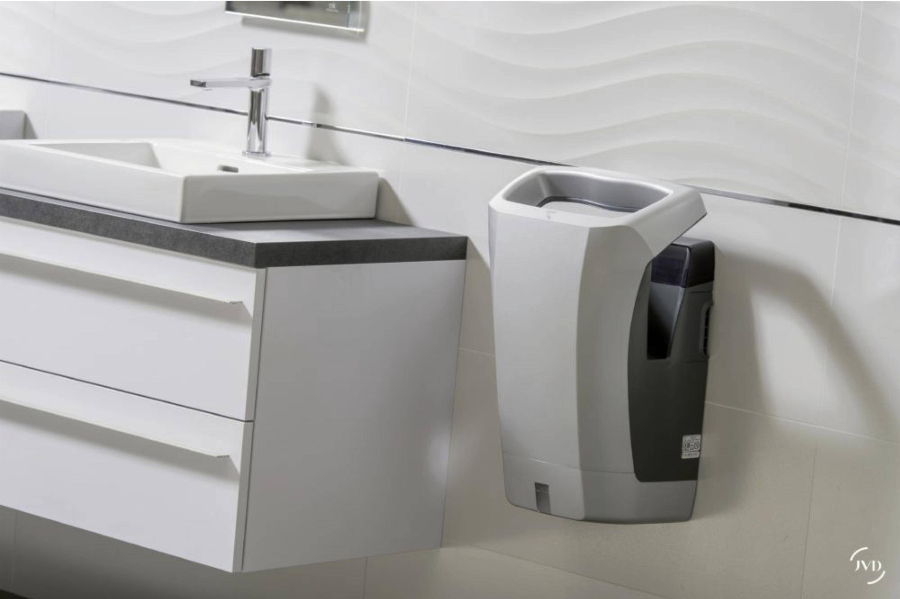 Automatischer Händetrockner Stell'Air Weiß