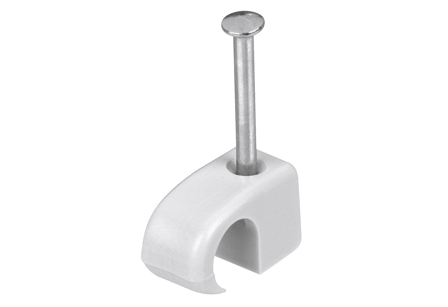 REV 0518190555 Expressschellen, 125 St. Nagelschellen -Kabelschellen, 7-11 mm,