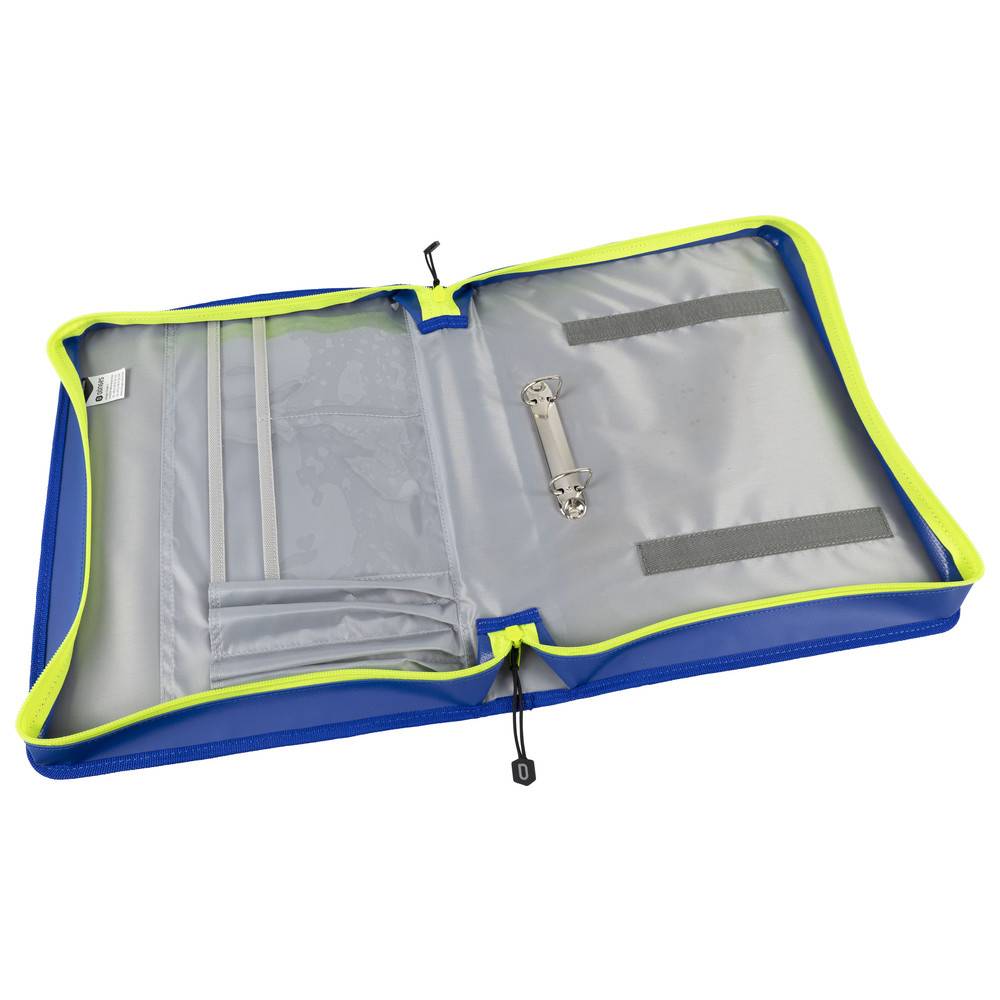 Dönges Dokumentenmappe Komfort Plus, blau/gelb