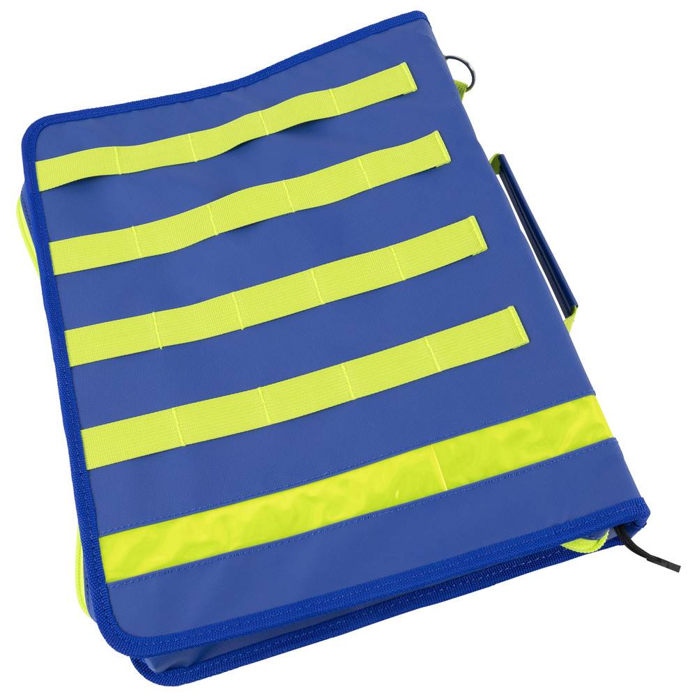 Dönges Dokumentenmappe Komfort Plus, blau/gelb