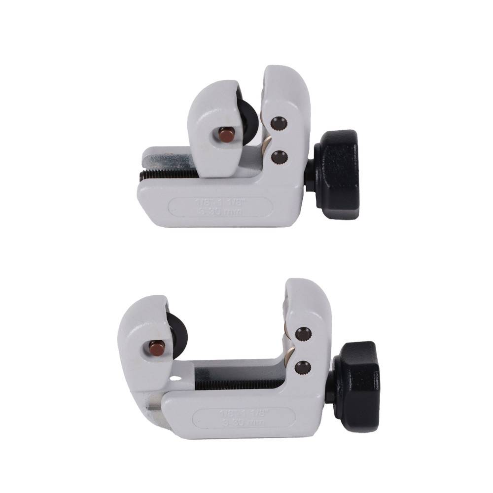 Dönges Rohrabschneider 3-30 mm INOX KOMPAKT PLUS, Farbe: grau