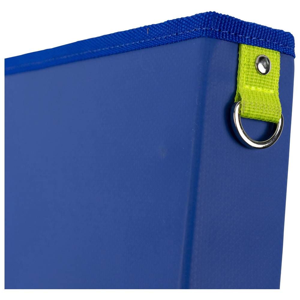 Dönges Fahrtenbuch A5 quer mit Schreibunterlage, blau/gelb