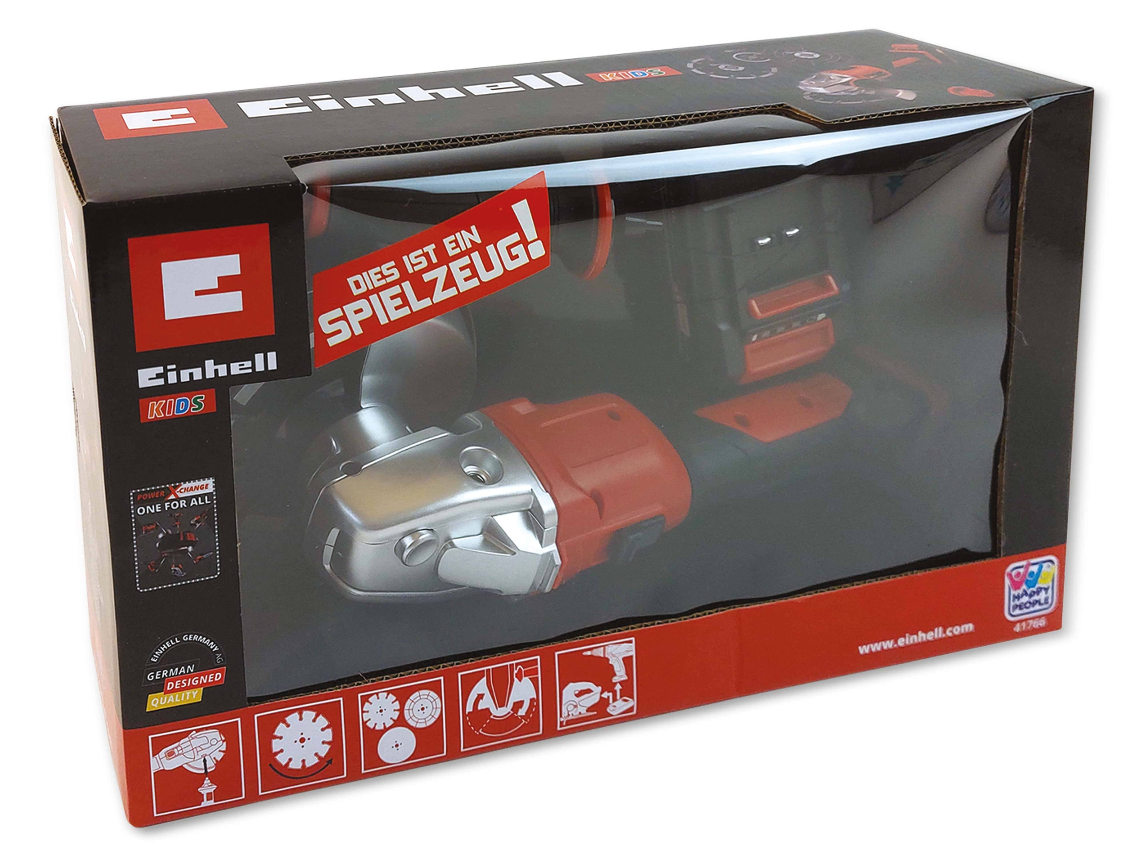 Einhell KIDS Spielzeug Winkelschleifer mit 3 Schleifscheiben