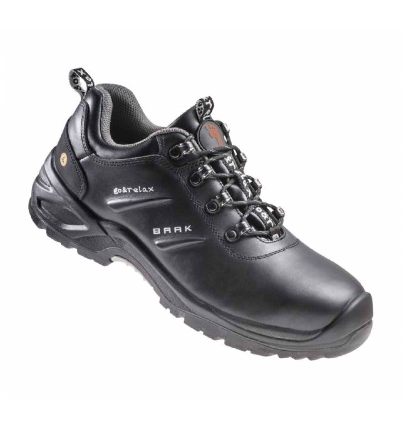 Baak Sicherheitshalbschuh 7214 Harris S3 ESD SRC DGUV W13 Gr.50 schwarz